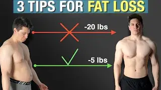 3 UNDERRATED Fat Loss Advice | Follow THESE!