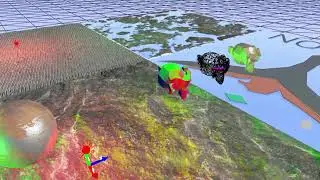 LEGION Engine  Parallex occlusion mapping and 3D audio + doppler effect