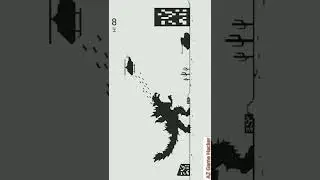 Ending of Jumping Dinosaur game of Google