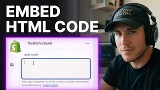 How to Embed HTML Code to Shopify Store (2026) | Theme Editor