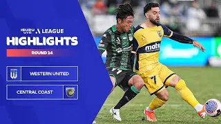 Western United FC v Central Coast Mariners - Highlights | Isuzu UTE A-League 2023-24 | Round 24