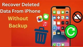 How to Recover Deleted/Lost Data From iPhone Without Backup | Best iPhone Data Recovery Software