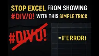 Stop Excel From Showing 