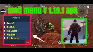 New Update : Last Day On Earth Mod Menu Apk V.1.19.1  : Last Day On Earth