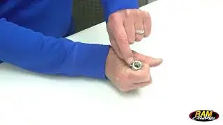 Installing the line adapter fitting for a RAM Hydraulic Release Bearing