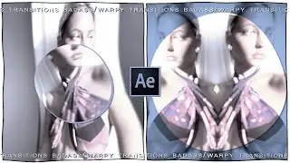 badass / warpy transitions on after effects | klqvsluv