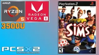 The Sims (PS2) - PCSX2 2.0 - Ryzen 5 3500U + VEGA 8 - 1080p, 35W TDP
