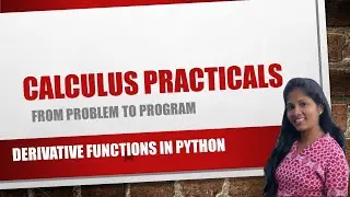 FYCS Calculus Practical | Derivative Function | FYBSC CS Calculus Sem 2 practical