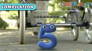 1 More Than! – Full Episode Compilation | Adding With The Numberjacks