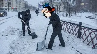 Вас отправят в Сибирь убирать снег