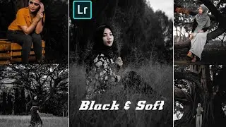 CARA EDIT FOTO FILTER BLACK & SOFT MUDAH || LIGHTROOM MOBILE