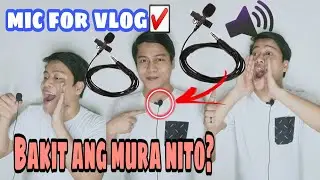 NAPAKA MURANG LAPEL MICROPHONE, GOOD QUALITY PA | HONEST REVIEW