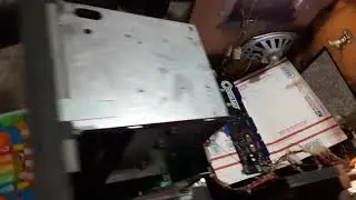 omega race replacement pcb first test. fastest dvg ever made NOT MAME