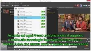 Tutorial Movavi Video Converter con SuperSpeed Conversion italiano