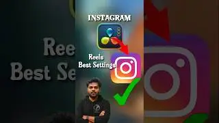 the best davinci resolve export settings for instagram reels 