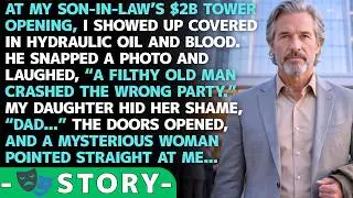“This Dirty Old Man Shouldn’t Be Here,” My Son-In-Law Said At His Grand Opening — Then A Woman...