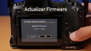 Cómo actualizar cámara EOS R (Cualquier Canon)