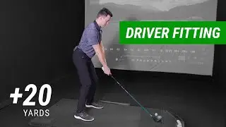 DRIVER FITTING // 14 Handicap Player // Lower Spin & More Distance