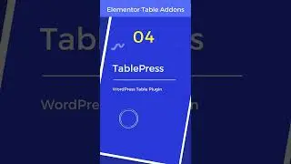 6 Best Elementor Table Addons 