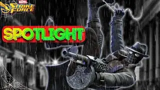 Now you can Appreciate the Animations | Spider-Man Noir Spotlight - Marvel Strike Force