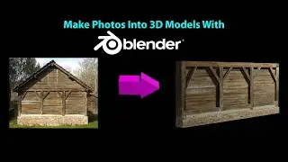Modeling 3D Walls From Photographs in Blender - Tutorial