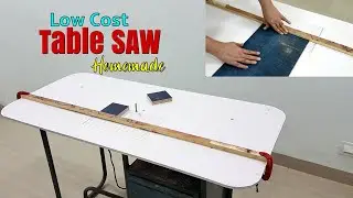 How to Make Low Budget Table Saw Machine at Home