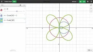 Learn Desmos: Polar Graphing