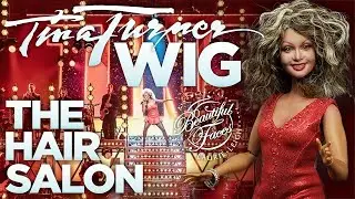 It's Monday Doll Makeover! Tina Turner Saran Hair Barbie Doll Wig Tutorial!