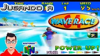 Jugando a: Wave Race 64 - Casi muero con estas motos de agua 🤬