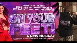 Gloria Estefan On Your Feet The Musical London Coliseum Theatre.