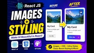 React.js Image & Styling Tutorial for Beginners | How to Add Images & CSS in React
