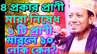 ৪ টি প্রাণী মারা নিষেধ, ১ টি মারতে পারলে ১০ নেকি। Mufti Amir Hamza, Unique Ctg