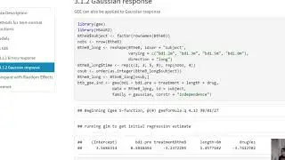 Lab 11 (part B) gee::gee vs geepack::geeglm, compare via QIC & QICu, marginal vs conditional