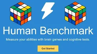 SpeedCuber Takes the Human Benchmark Test