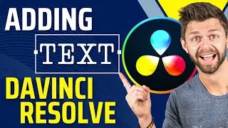 Easy Add Text Title to Video in Davinci Resolve 18 - Make your own Fusion Title Template Davinci 18