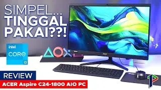 Cocok buat yang gak mau repot?! - Acer Aspire C24-1800 AIO PC Review Indonesia