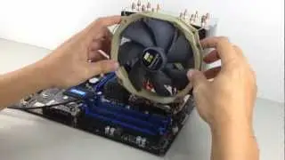 TS140 Fan Clip Installation