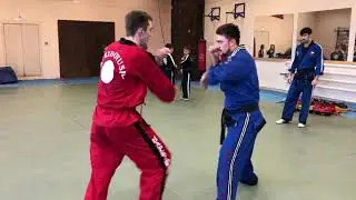 Аттестация по Хапкидо Юсуль на цветные пояса.