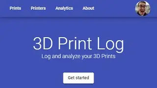Announcing 3dprintlog.com! A free website for keeping track of your 3D prints!