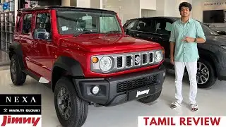 SUZUKI JIMNY REVIEW | COMPARISON TO THAR | Detailed Tamil Review