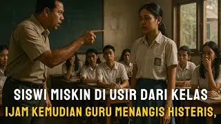 Poor Student Swaps Shoes with Her Little Sister... A Week Later Her Teacher Cries in Class‼️