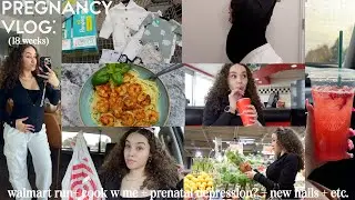 VLOG -  bumpdate + baby shopping + hygiene restock haul + new nails + bath talks + etc.