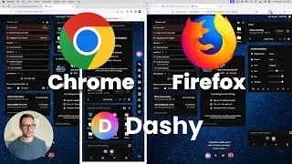 Dashy extension for Firefox and Chrome browsers | Productivity focused sidebar and new tab dashboard