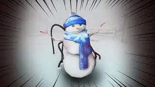 A KILLER SNOWMAN IS AFTER US | Happy Snowman