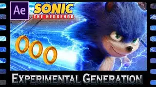 Sonic the Hedgehog RUN VFX - Adobe After Effects Tutorial