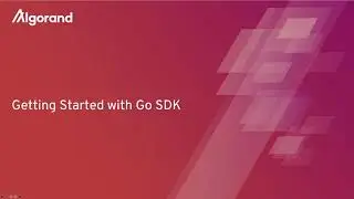 Getting Started with Go SDK