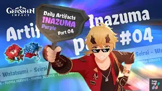 Daily Artifacts #04 - INAZUMA | BEST ROUTE | Genshin Impact