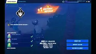 Fortnite: First Win Of Chapter4 Season 4
