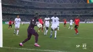 (WATCH) Richard Ofori mistake that cost Ghana in the AFCON