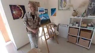 Живопись.Пейзаж.Горы.Заключительный этап.